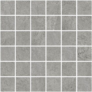 Retreat quarzite silver mosaic (5x5) mat m²