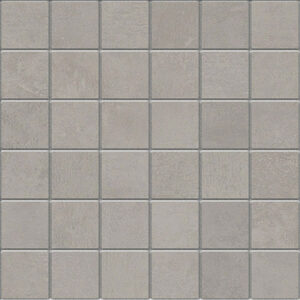 Industry silver matt, mosaico (5x5) st