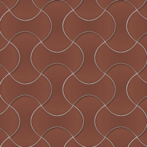 Norse knit rusty red matt st