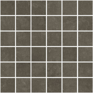 Less brown mosaic (5x5) matt rect m²