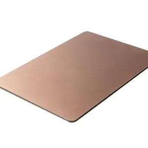 Oppio 120x280x0.5 cm - Metaal Wandpaneel KOPER IMPERIAL