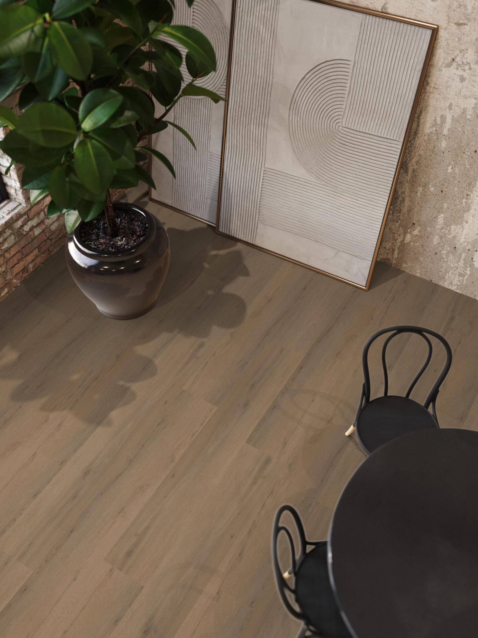 Floor life PVC Barnet Dryback Dark Oak