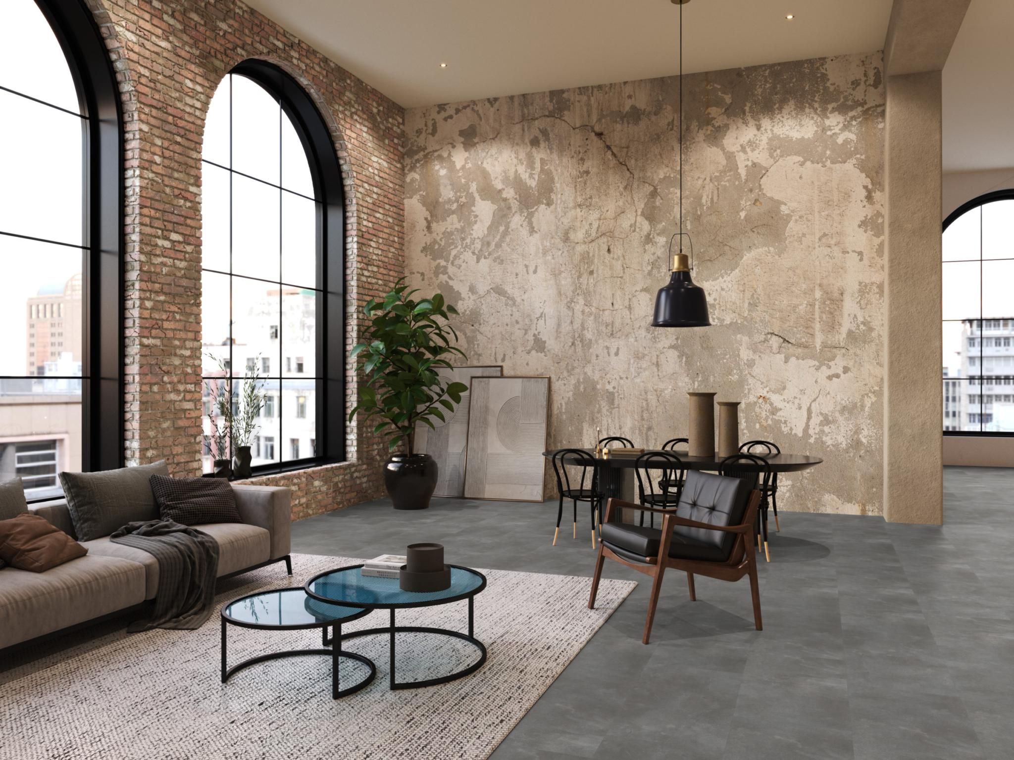 Floor life PVC Ealing Click SRC Dark Grey