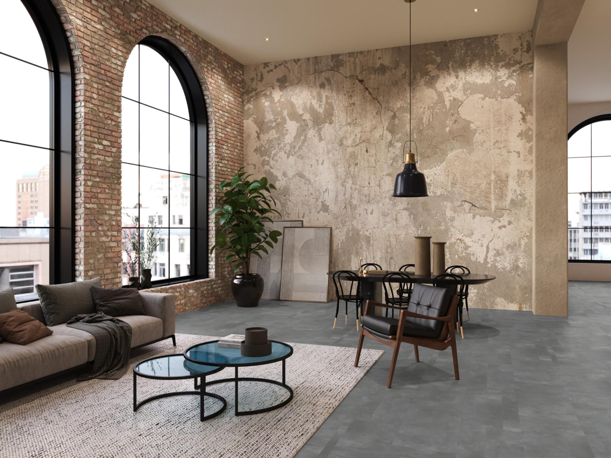 Floor life PVC Ealing Click SRC Grey