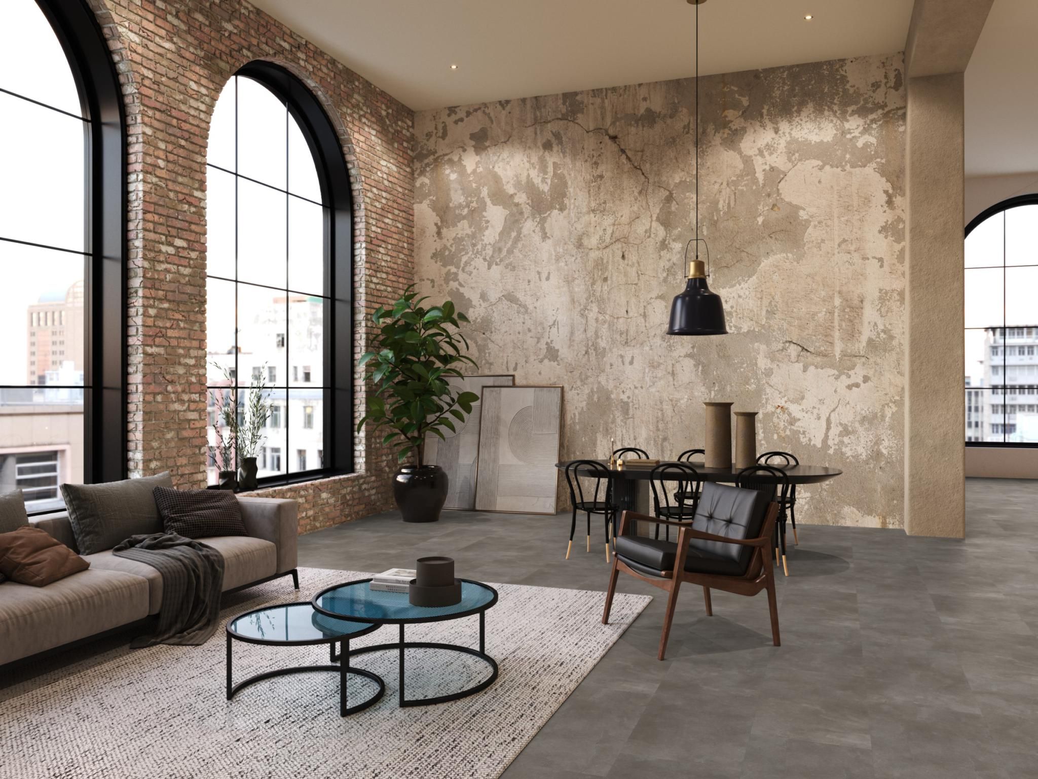 Floor life PVC Ealing Click SRC Warm Grey