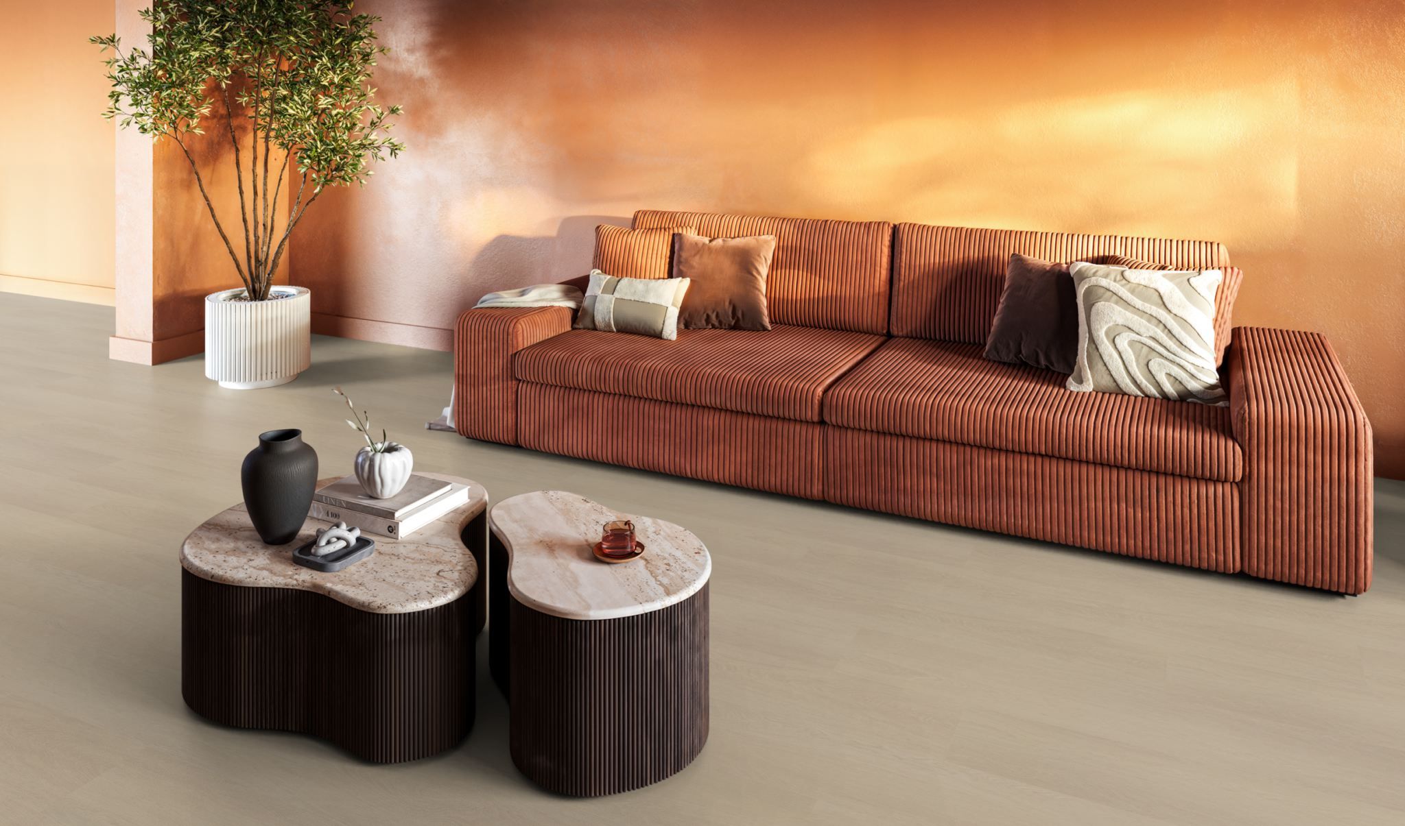 Floor life PVC Fulham Click SRC Beige