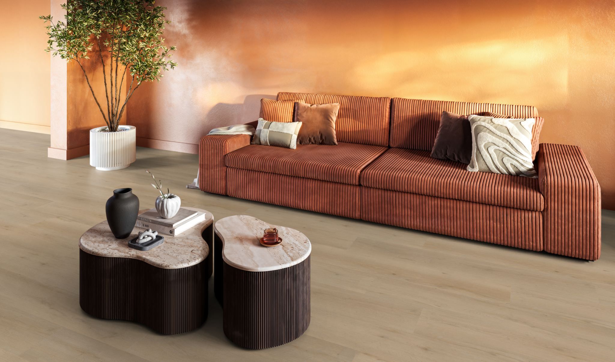 Floor life PVC Leyton Click Beige