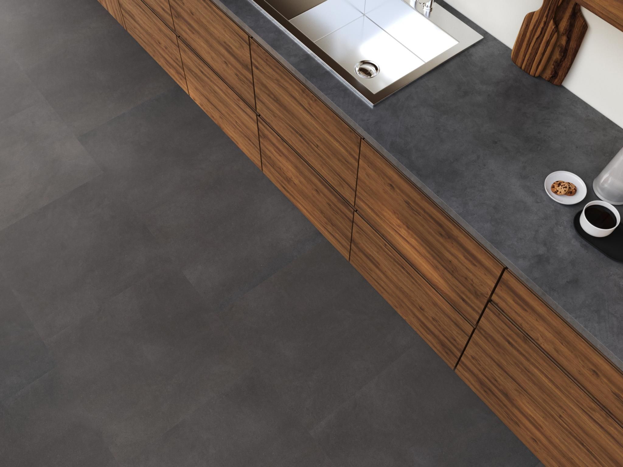 Floor life PVC Peckham Click SRC Anthracite