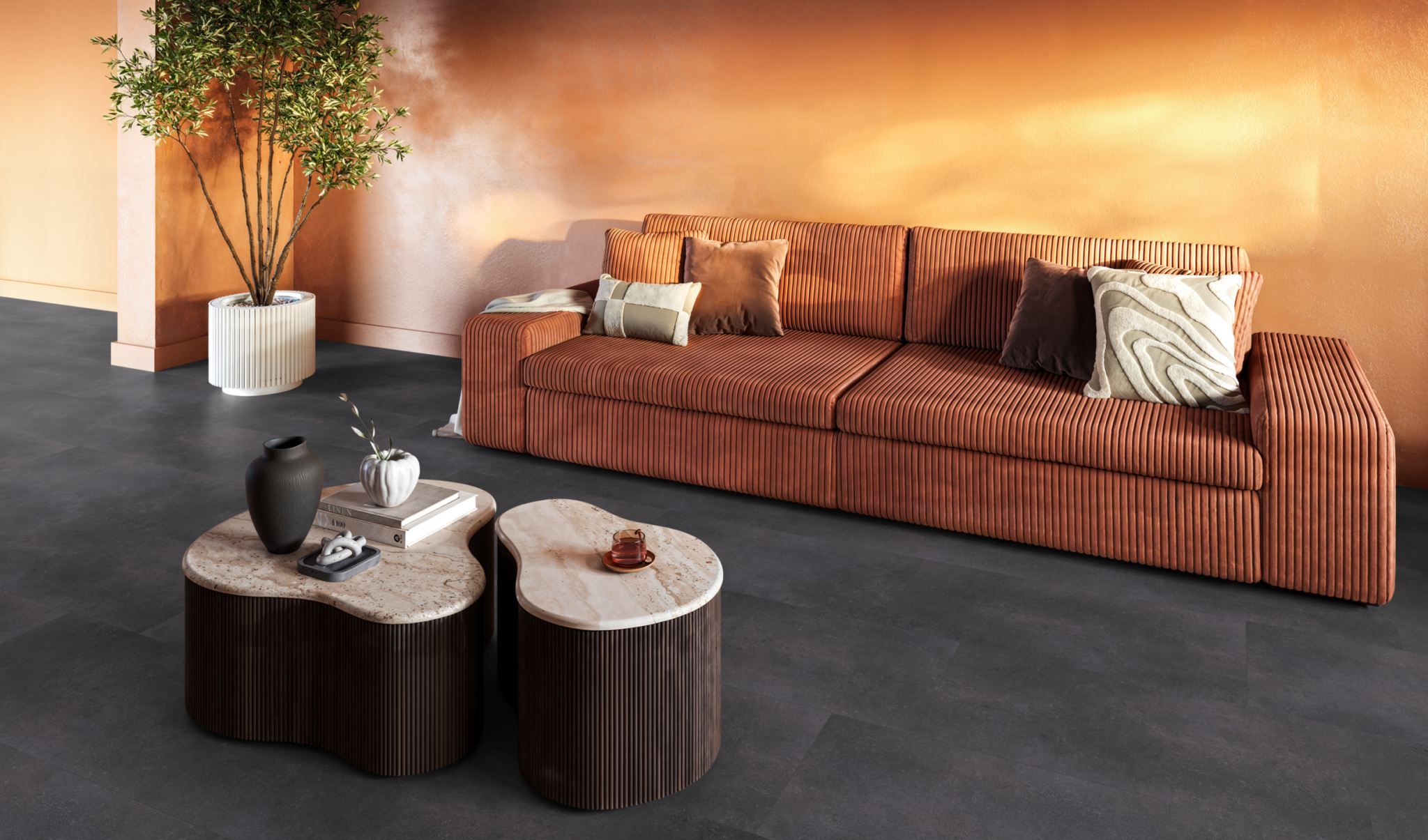 Floor life PVC Southwark Click Anthracite