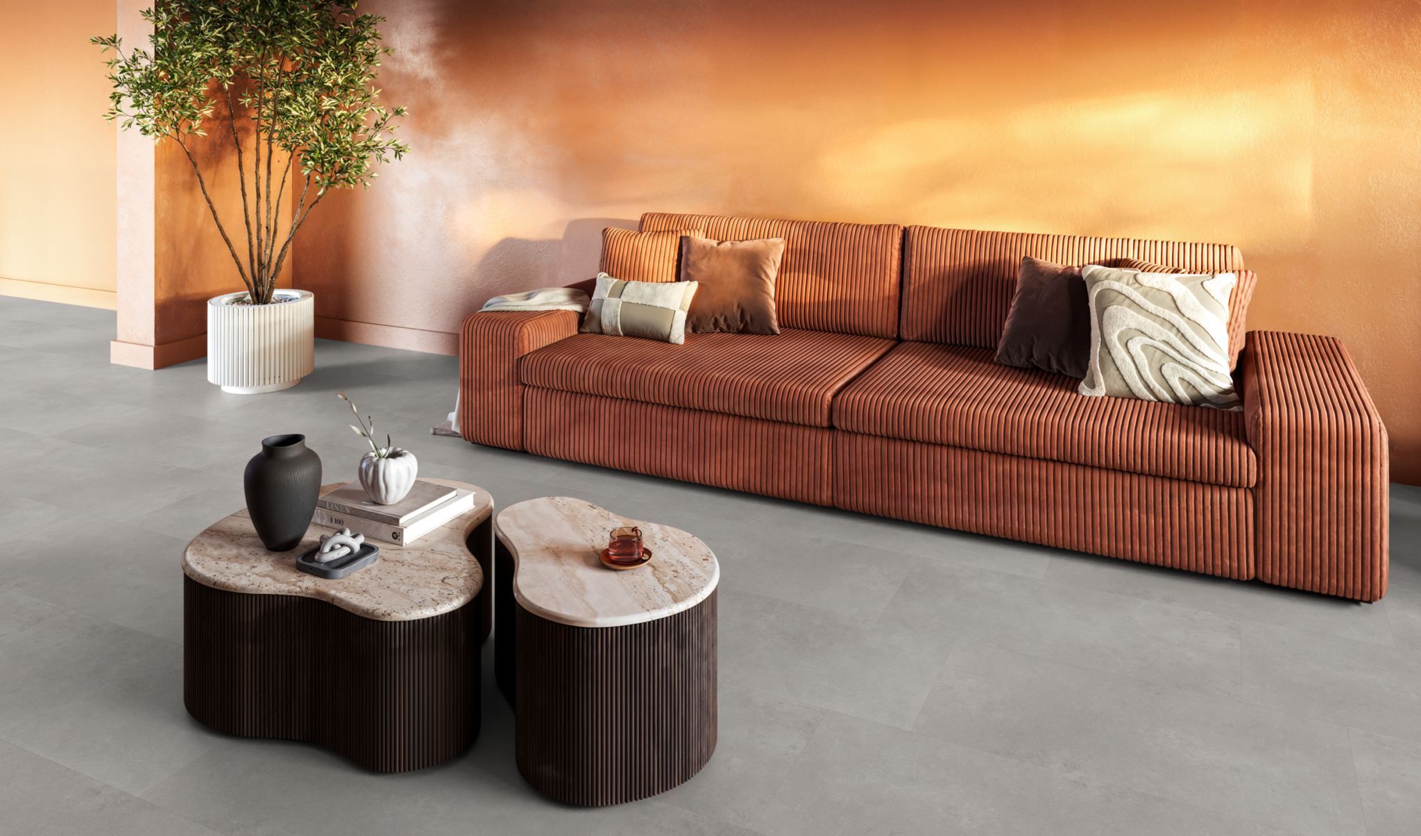 Floor life PVC Southwark Click Grey