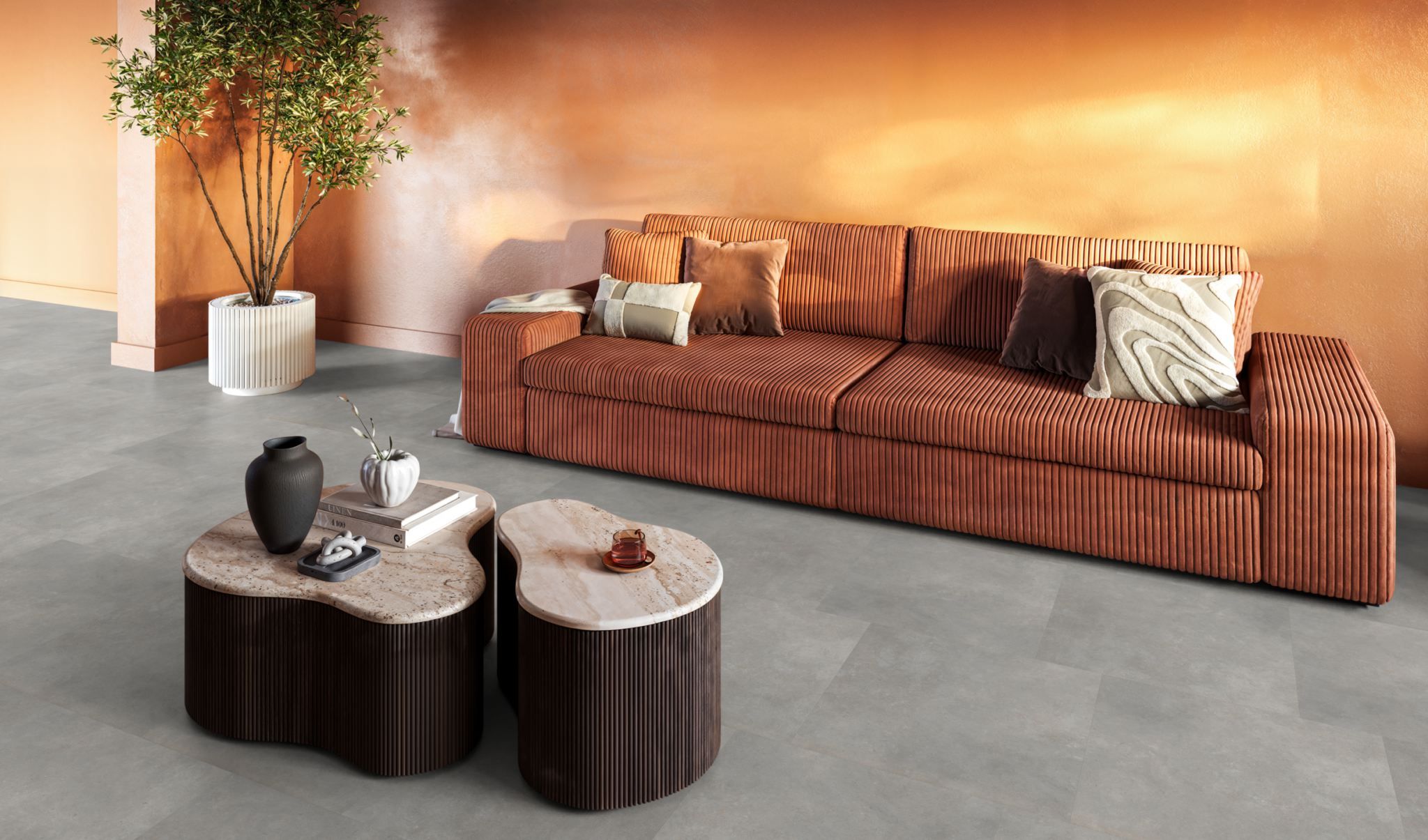 Floor life PVC Victoria XL Click SRC Light Grey