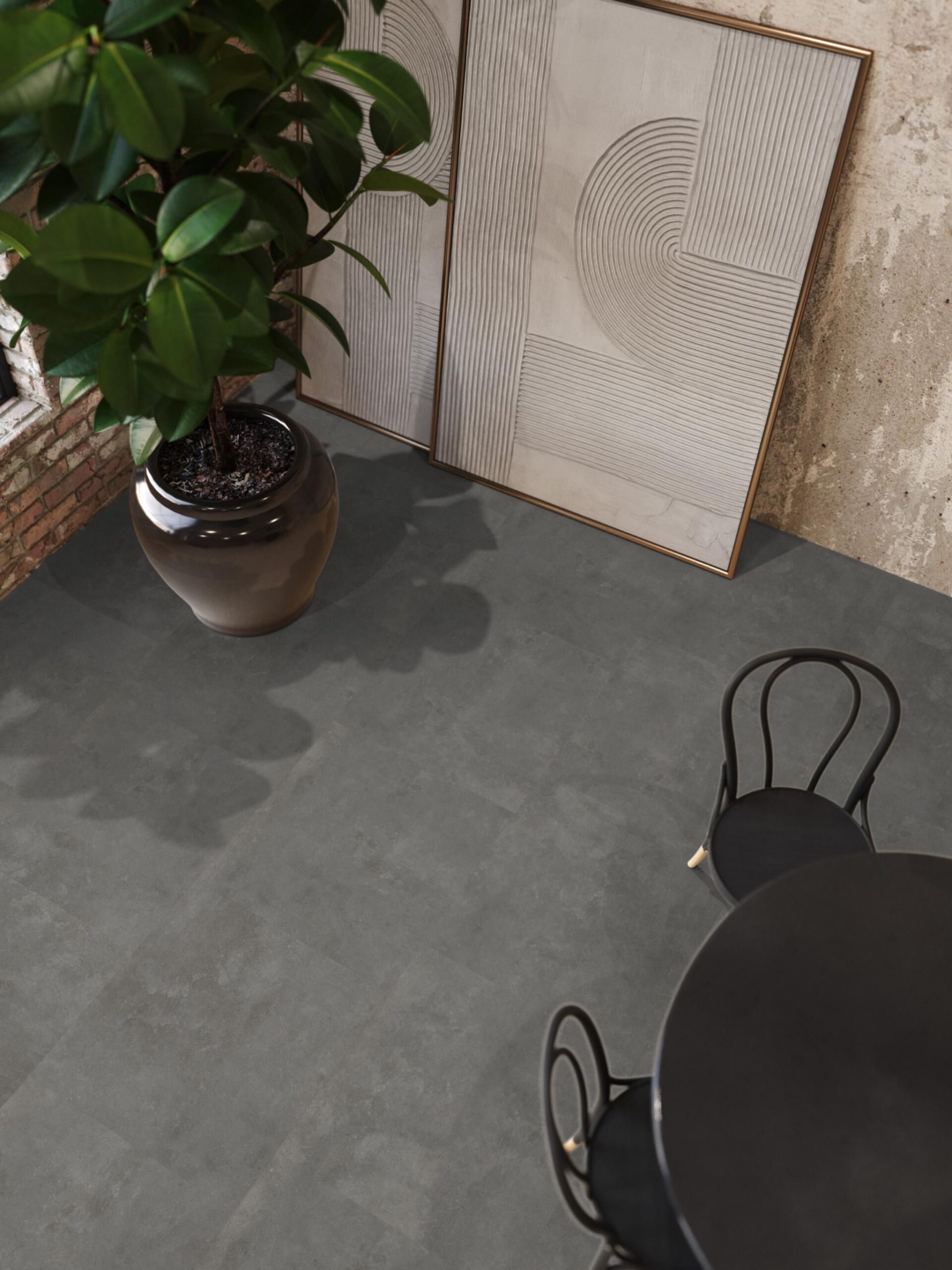 Floor life PVC Victoria Dryback Grey