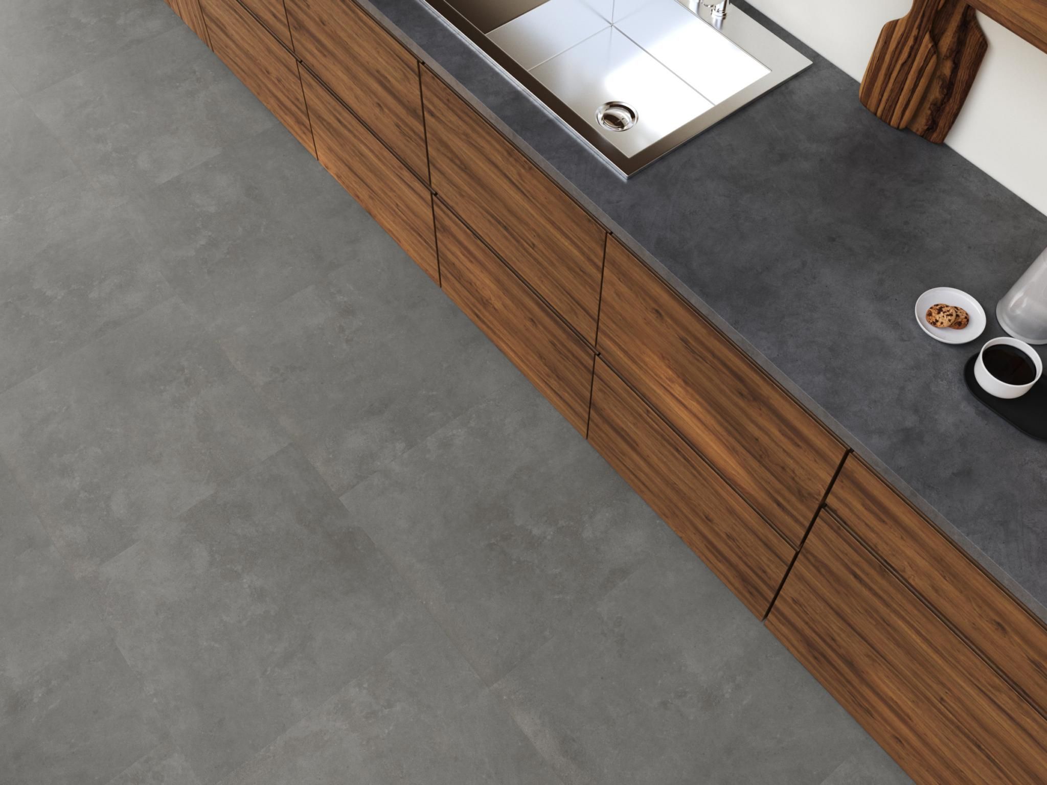 Floor life PVC Victoria Dryback Grey