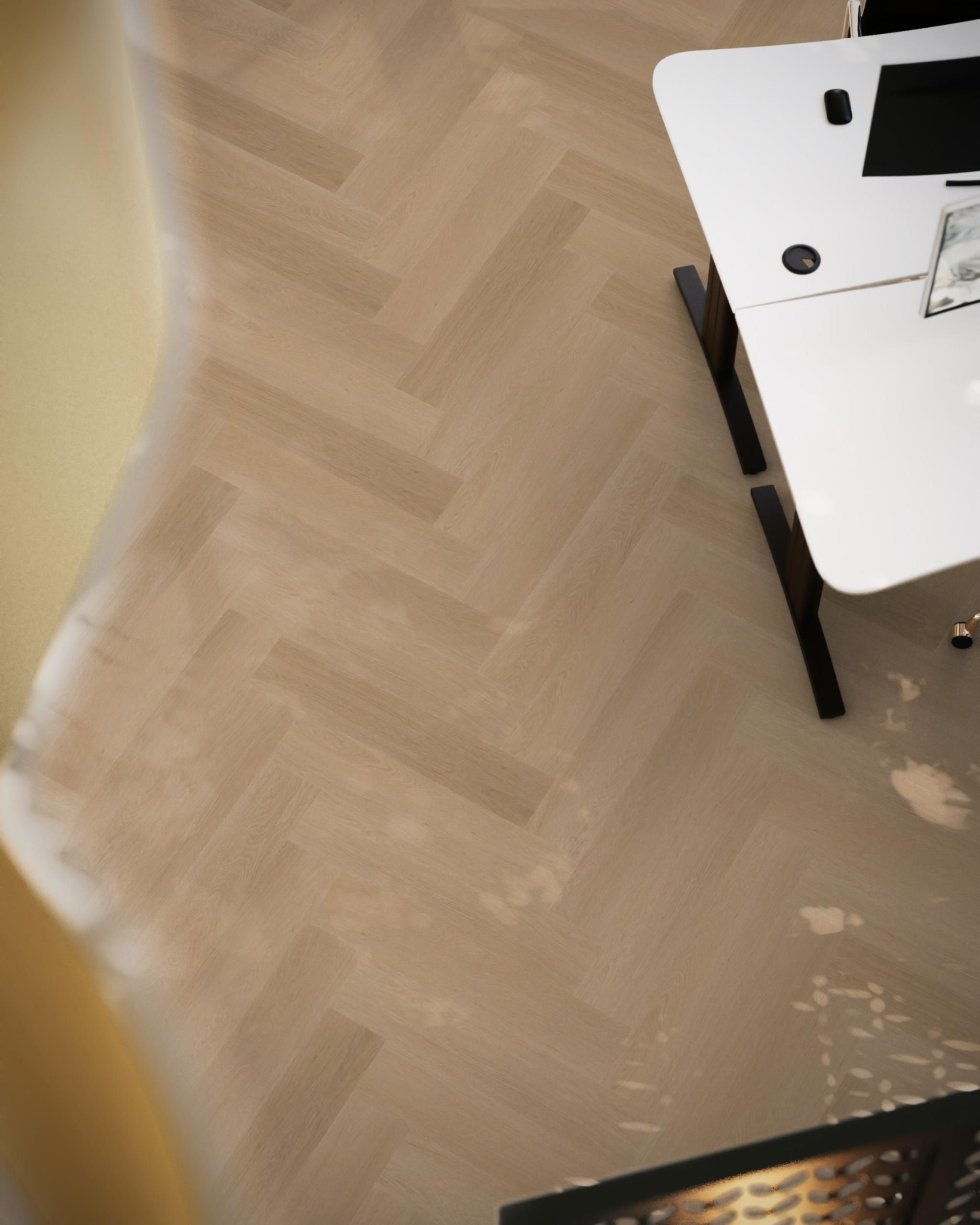 Floor life PVC YUP Fulham Herringbone Click SRC Dark Oak